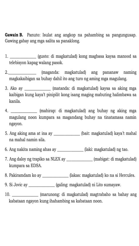 kapitbahay pangungusap